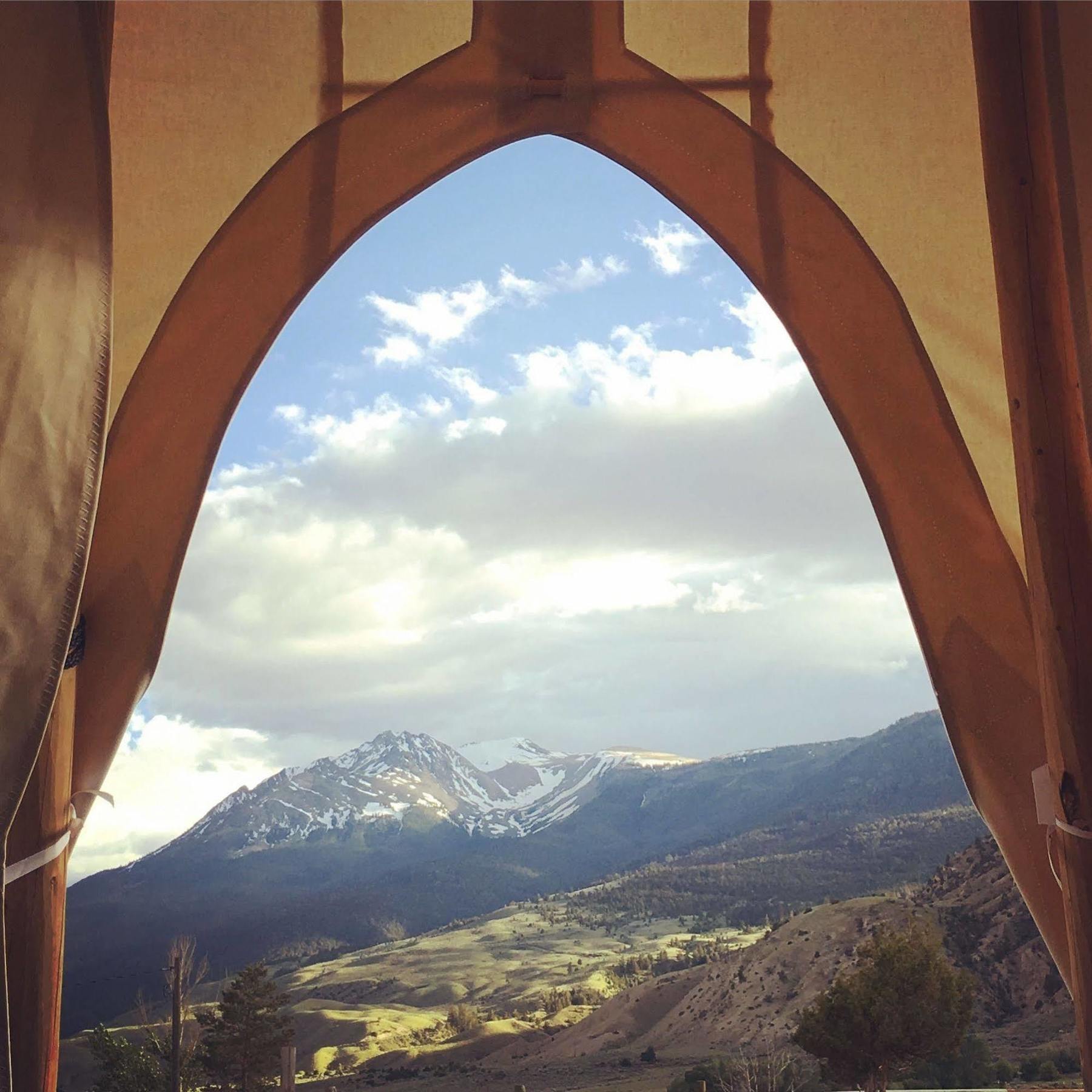 Dreamcatcher Tipi Hotel Гардинър Екстериор снимка